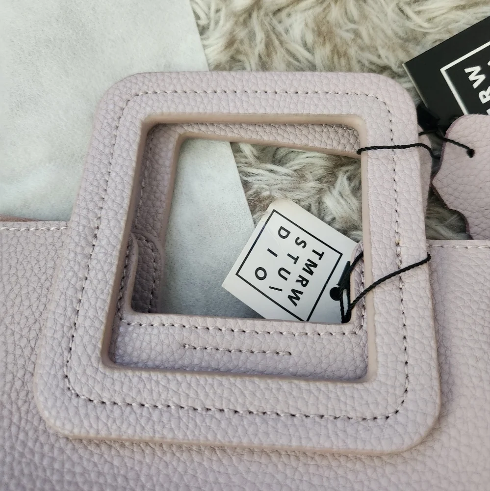 TMRW Studio Antonio‎ Medium Tote Lilac Pebbled Leather